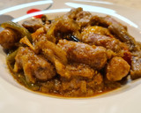 Foto del paso 5 de la receta: Guiso de salchichas con berenjena y pimientos
