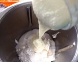Foto del paso 7 de la receta: Cheesecake cebra 🦓 de mango 🥭 y coco 🥥