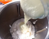 Foto del paso 7 de la receta: Cheesecake cebra 🦓 de mango 🥭 y coco 🥥