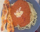 Foto del paso 6 de la receta: Tallarines gouda con tomate de queso y crostinis pizza