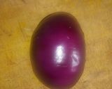 A picture of step 1 of Caramelized onions.