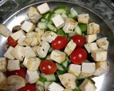 A picture of step 4 of Power packed broccoli mushroom salad.