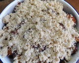 Foto del paso 3 de la receta: Streusel de ciruelas rojas al moscatel