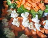 A picture of step 4 of Goan Style Veg Paneer Xacuti.