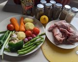Foto langkah ke 1 dari resep Mediterranean style roasted chicken.