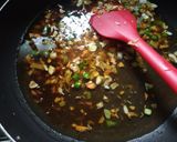 A picture of step 2 of Hot and Sour Soup.