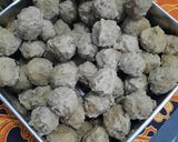 Foto langkah ke 3 dari resep Bola Daging Pedas Kecap Saus Tiram.