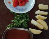 A picture of step 2 of Pabda Fish curry.