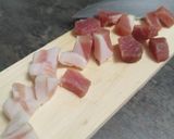 Foto del passaggio 1 della ricetta Vellutata di patate alla barbabietola