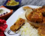 عکس مرحله 2 از دستور خورشت بامیه با پروتئین گیاهی