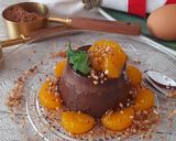 Foto del paso 6 de la receta: Flan de chocolate con mandarina