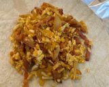 Foto del paso 8 de la receta: Durum de cebolla, bacon, huevo duro y tomate concentrado en Airfryer Cosori