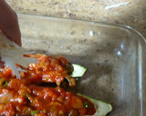Foto del paso 4 de la receta: Calabacines rellenos