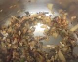 A picture of step 1 of Leek and Potato Soup.