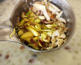 A picture of step 3 of Rajwadi Dryfruit Sabudana Kheer (Navratri Fasting Maa Durga Ambe Bhavani Bhog).