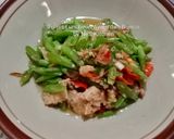 Foto langkah ke 6 dari resep Tumis Luncheon Ayam dan Buncis.