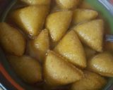 صورة لخطوة 4 من وصفة مثلثات السميد روعه