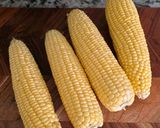 A picture of step 1 of Boiled Corn on the Cob.