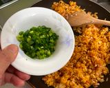 A picture of step 2 of One-Bite Omu Rice.