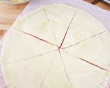 A picture of step 2 of Stuffed Puff Pastry with Ham and Mild Provola Cheese.