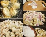 Foto del paso 3 de la receta Pollo con Patatas, Berenjenas y Cebolla en Caldo a la Siciliana