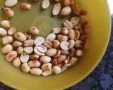 A picture of step 1 of Curd semolina upma.