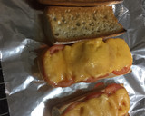 Foto del paso 7 de la receta: Súper bocata de salchichas con queso 🥖🧀🍅