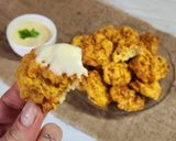 Foto del paso 9 de la receta: 🧆🧀🥔 Bocaditos de coliflor, papa y queso, al horno 🥔🧀🧆 Con un toque de cúrcuma y pimentón 😋