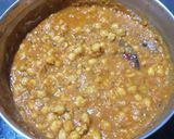A picture of step 9 of Chole Bhature.