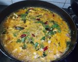 A picture of step 2 of Tuvar or Tur Dal with Beans.