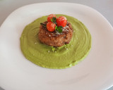 Foto del paso 21 de la receta: Puré de guisantes con menta y filete de hamburguesa