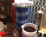 Forralt bor gyümölcsösen recept fázis 4 fotója