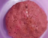 A picture of step 2 of Beetroot Poori.