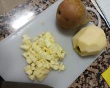 Foto del paso 4 de la receta: Mini tartas de manzana y pera. (Acompañada de fresas)