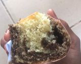 A picture of step 6 of Marble pound cake.