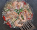 Foto langkah ke 5 dari resep Tauco Udang Telur Puyuh Jesslyn Orlane.