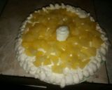 Foto del paso 5 de la receta: Tarta de crema con durazno