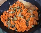 Une image de l'étape 12 de Légumes mijotés soja rhubarbe.