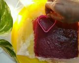 A picture of step 6 of Anaardana jelly heart.