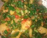 Spring onion sabzi recipe step 3 photo
