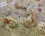 Kapros garnélás spagetti recept fázis 2 fotója