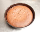 Sacher torta recept fázis 8 fotója