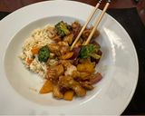 A picture of step 5 of General Tso Chicken.