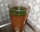 A picture of step 2 of Goruba tea.