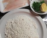 Foto del passaggio 1 della ricetta Platessa limone e prezzemolo