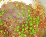 A picture of step 4 of Mashroom matar ki sabji.