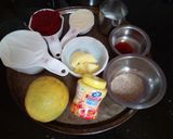 A picture of step 1 of Beetroot Chakri#foodphotographychallenge.