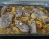 Foto del paso 5 de la receta: Atún con patatas al horno