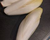 Une image de l'étape 1 de Charlotte d'endive braisée meunière et son caramel d'endive.