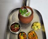 A picture of step 15 of Pakhala Bhat.